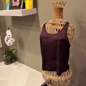 Athleta Vapor tank Purple